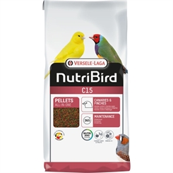 Nutribird C15 3kg - Vedligeholdelsesfoder til kanariefugle, tropiske og europæiske finker